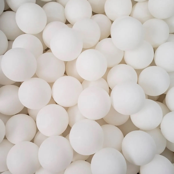 Pacote de Bola de Tênis de Mesa AF Brinq com 100 Unidades - Branco