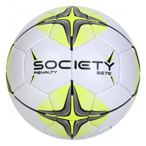 Bola de Futebol Infantil Society Penalty Se7E N3 X - branco/preto
