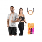 Corda de Pular Hidrolight em PVC - Laranja