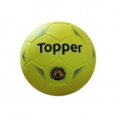 Bola de Handebol Oficial Masculino Topper T3 Pro Costurada - amarelo/preto