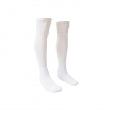 Meião de Futebol Profissional Branco Kanga - Branco/Branco