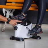 Exercitador Mini Bike Pro, Mini Bicicleta Ergométrica, Monitor Digital, E13, Acte Sports - Preto/Cinza