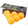 Kit 6 Bolas Para Tênis de Mesa 2 Star - Gold Sports - Laranja