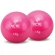 Par De Bolas Tonificadoras Com Peso de 1KG Rosa T55 Acte - Rosa
