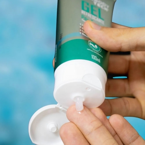 Gel Refrescante Pós-Treino NanobodyTech 100 ml - Verde