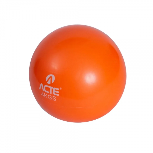 Bola Tonificadora Acte Sports de 4KG Laranja - Laranja