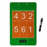 Prancheta Tática Dupla Face de Vôlei Kief - Verde