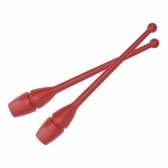 Par de Maça Ginástica Rítmica Oficial Adulto 45 cm - Vermelho