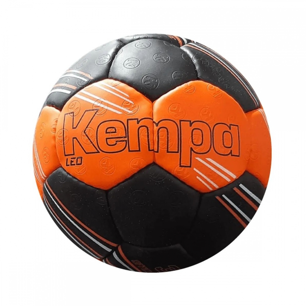 Bola de Handebol Feminino Kempa Leo Tamanho 2 - Preto/laranja
