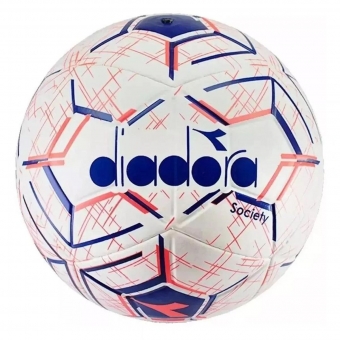 Bola de Society Diadora Coloring Park Azul e Vermelho