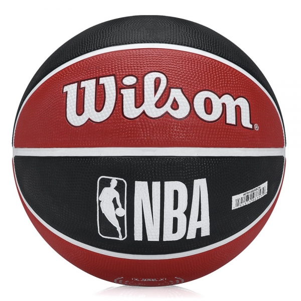 Bola Basquete Wilson NBA Tribute #7 Chicago Bulls - Preto/Vermelho