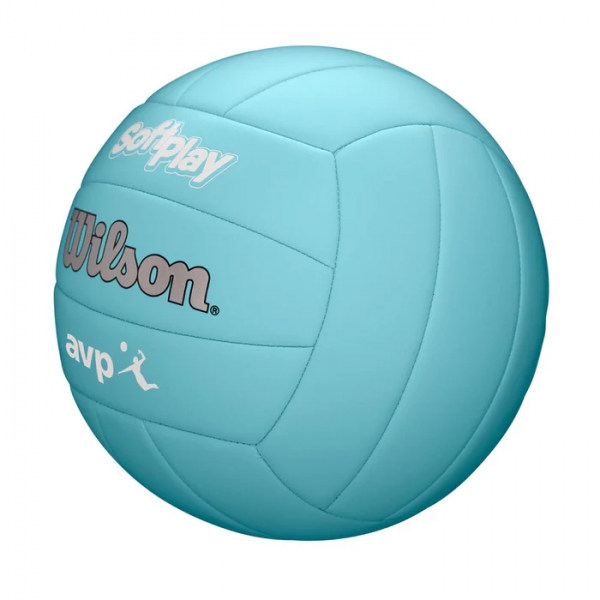 Bola de Vôlei Wilson AVP Soft Play Azul - azul/cinza