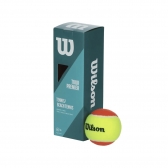 Bola de Tennis & Beach Tennis Wilson Tour Premier c/ 3 Unidades - Amarelo/Laranja