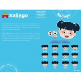 Quebra Cabeça de Encaixe Expressões 25 peças - Xalingo - Azul