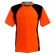 Kit com 20 Camisas Esportivas TRB Laranja/Preto - Laranja/Preto