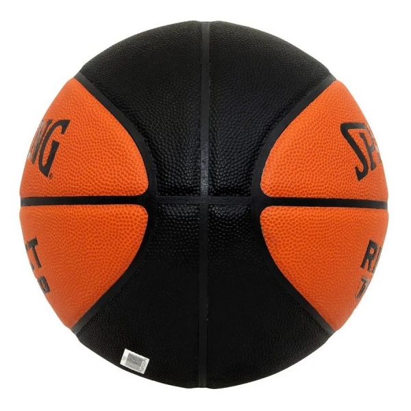 Bola Basquete Spalding React TF 250 All Surface - Laranja/Preto