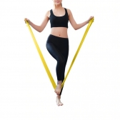 Faixa Elástica Carci Band Amarelo Resistência Extra Leve 1,5M - Exercícios E Fisioterapia de Reabilitação - Amarelo
