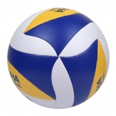 Bola de Vôlei Quadra e Praia VL 6.5 Oficial - Rainha - Branco/Amarelo