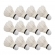 Peteca Badminton Starflex Pena de Ganso com 12 Unidades - Branco