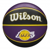 Bola Basquete Wilson NBA Tribute #7 Los Angeles Lakers - Preto/Roxo
