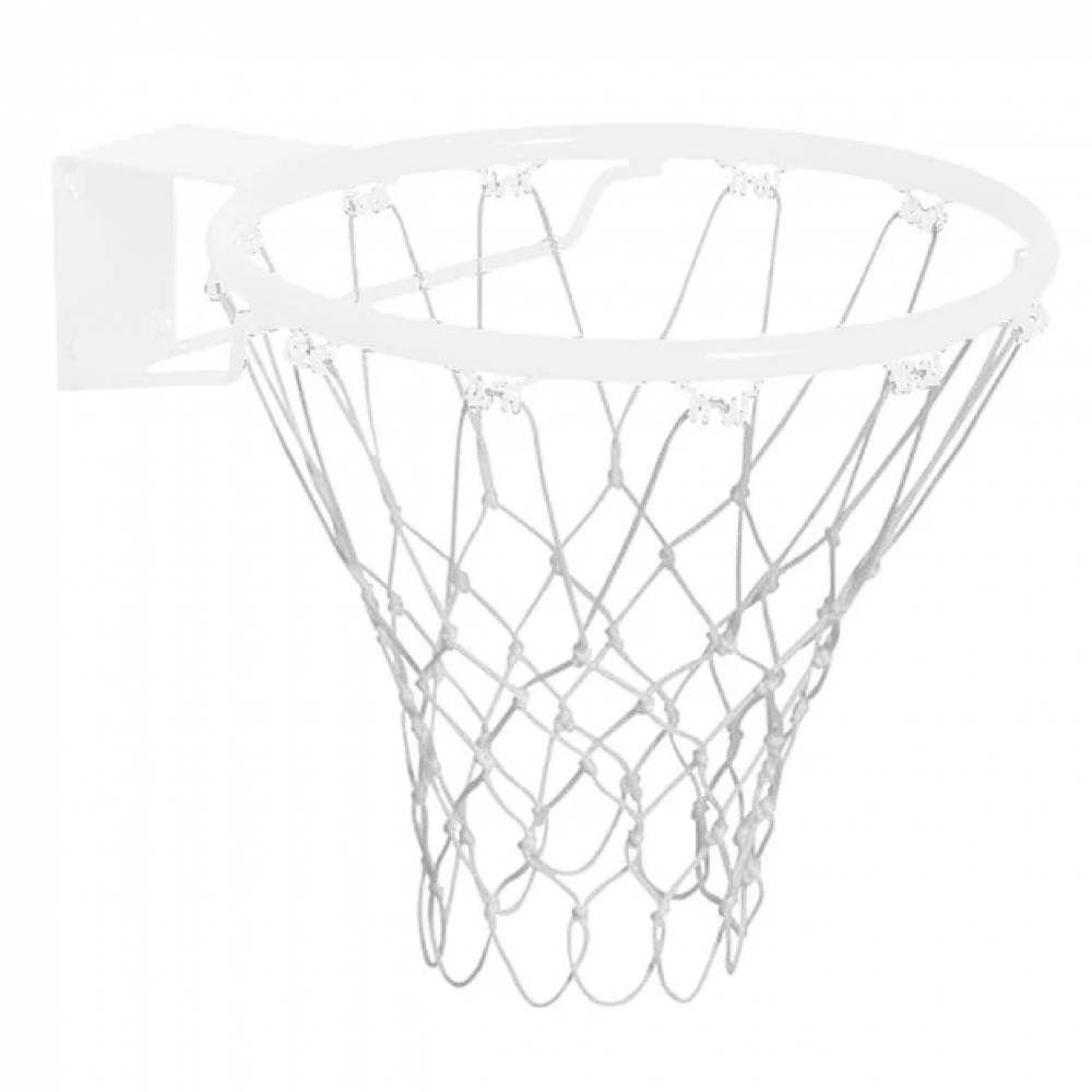 Rede de Basquete Fio 2MM Nylon Gismar Redes - Branco