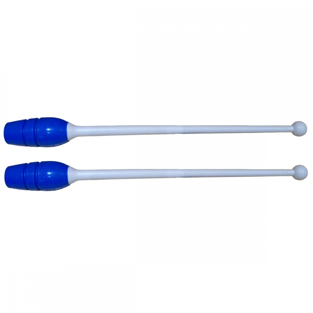 Maça de Ginástica Rítmica Conectável Par Infantil 40cm Tuimader - Azul