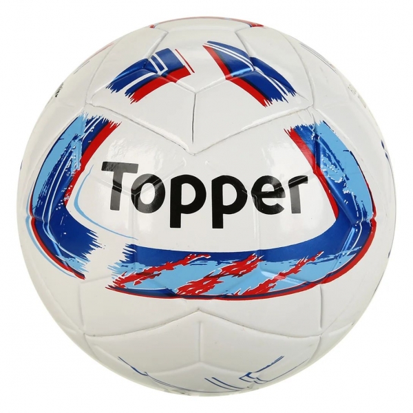 Bola Futsal Infantil Topper Dominator Sub 09 - Branco/Azul