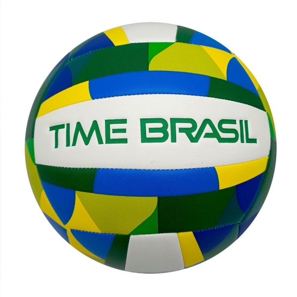 Bola Beach Vôlei Pro VB500 Mormaii - Azul/Amarelo