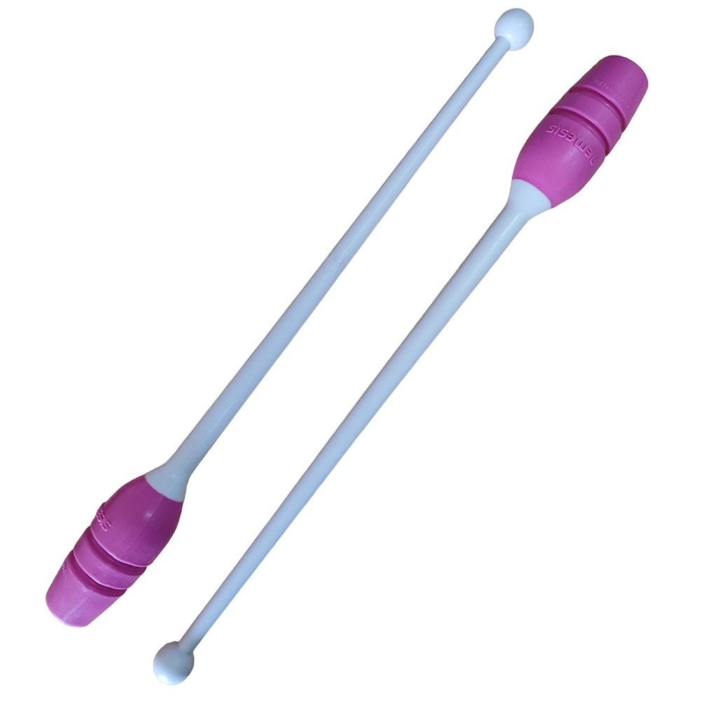 Par de Maça Ginástica Rítmica Conectável Adulto 45cm - Tuimader - Roxo