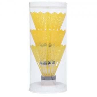 Tubo de Peteca Badminton Hyper com 3 Unidades em Nylon PSC-103