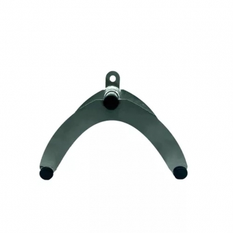 Puxador Triângulo Grande Cromado com Giro