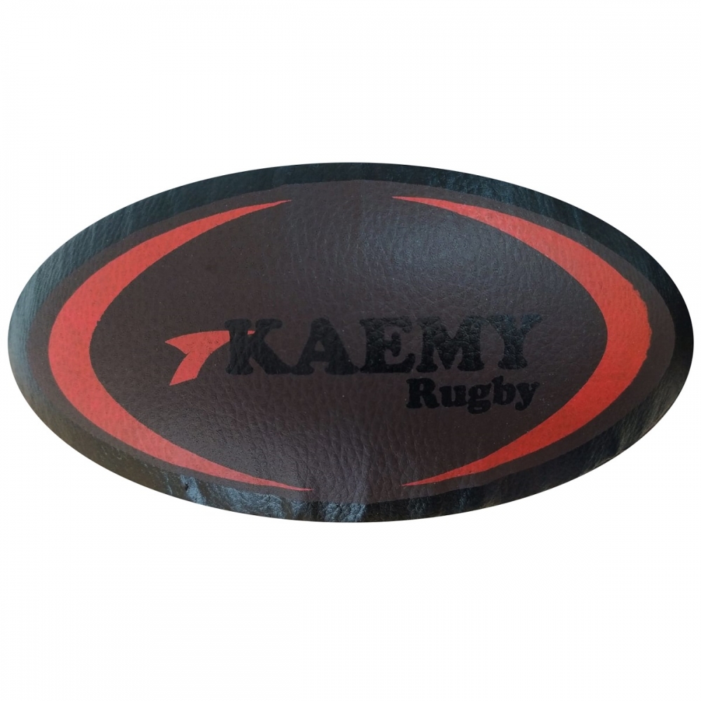 Bola Rugby Kaemy K70 Costurada - Preto