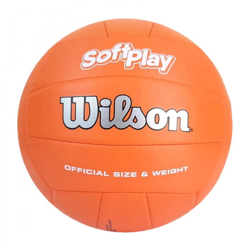 Bola de Vôlei Soft Play (Laranja) - Wilson - Laranja