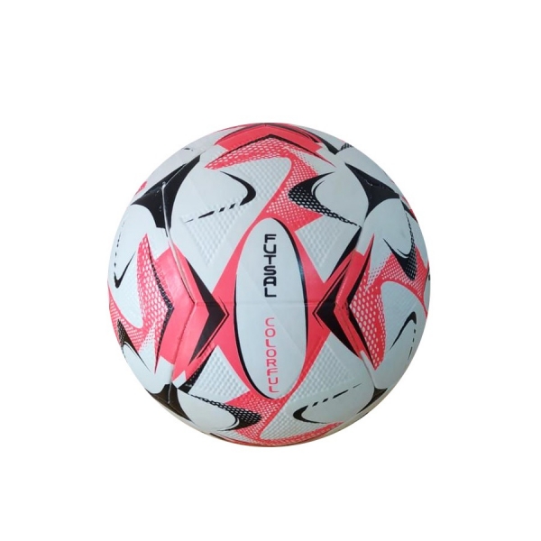 Bola De Futsal Topper Slick Colorful Vermelho - branco/vermelho