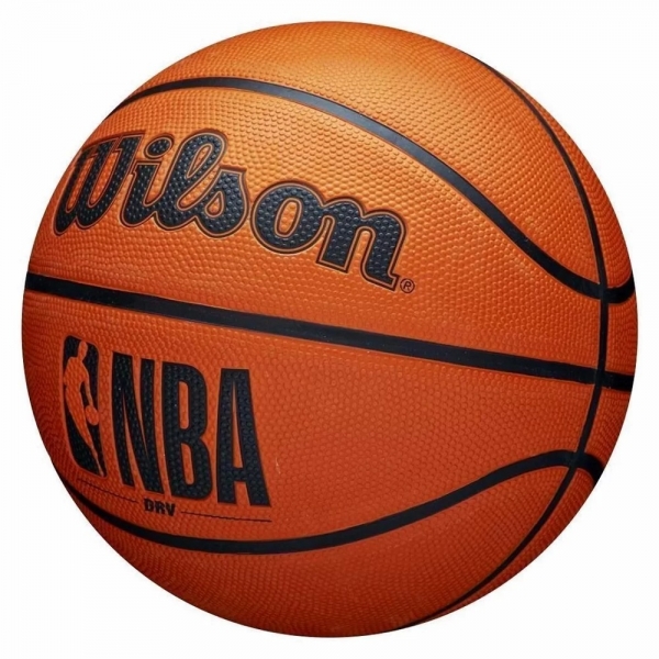 Bola Basquete Wilson NBA DRV Pro Nº7 - Marrom/Preto