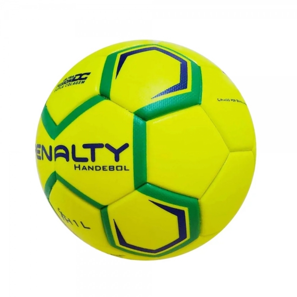Bola Handebol Infantil Penalty H1L Ultra Fusion X - Amarelo/Verde