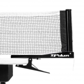 Rede e Suporte para Tênis de Mesa Profissional Poker - Preto