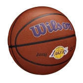 Bola de Basquete NBA Los Angeles Lakers Wilson Team #7 - Laranja+Roxo - Laranja