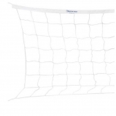 Rede Vôlei Master 1 Faixa Sintética com Fio Branco de Nylon - Branco