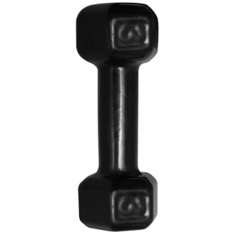Par de Halteres Sextavado Preto 3KG