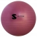 Bola de Pilates Suiça S/Pro Standart 75cm - Vermelho Escuro/Preto