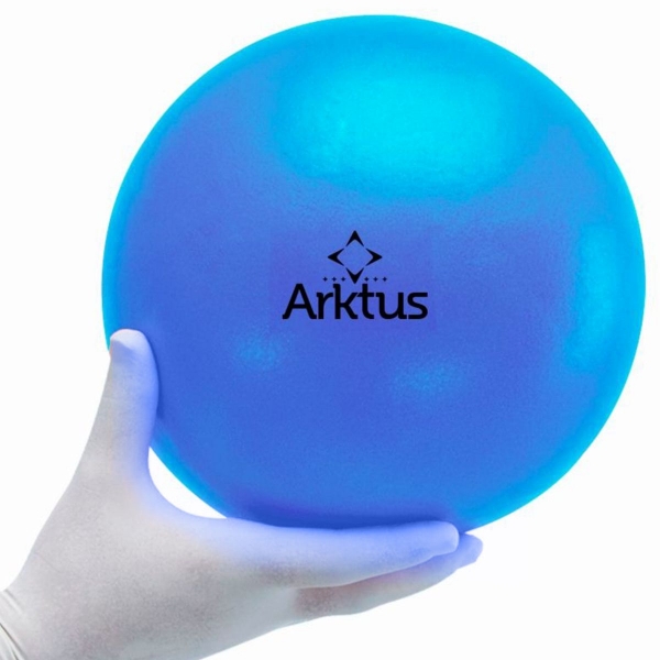 Bola Overball 25cm para Pilates e Yoga Arktus - Azul