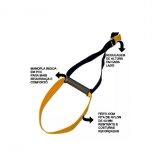 Fita Para Treinamento Suspenso Hunter Esportes - Preto