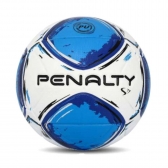 Bola Society Penalty S11 R2 XXIV Branco/Azul - Branco/Azul