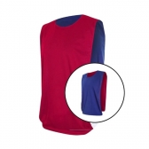 Kit com 5 Coletes Dupla Face TRB Vermelho e Azul - Azul/Vermelho