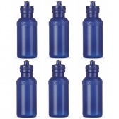 Kit 6 Unidades Squeeze Magussy 500ml - Azul