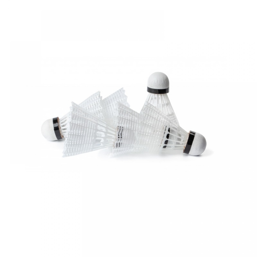 Peteca Badminton Golty Kit com 6 Unidades - Branco