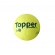Bola de Handebol Infantil Topper T1 Techfusion - amarelo/preto