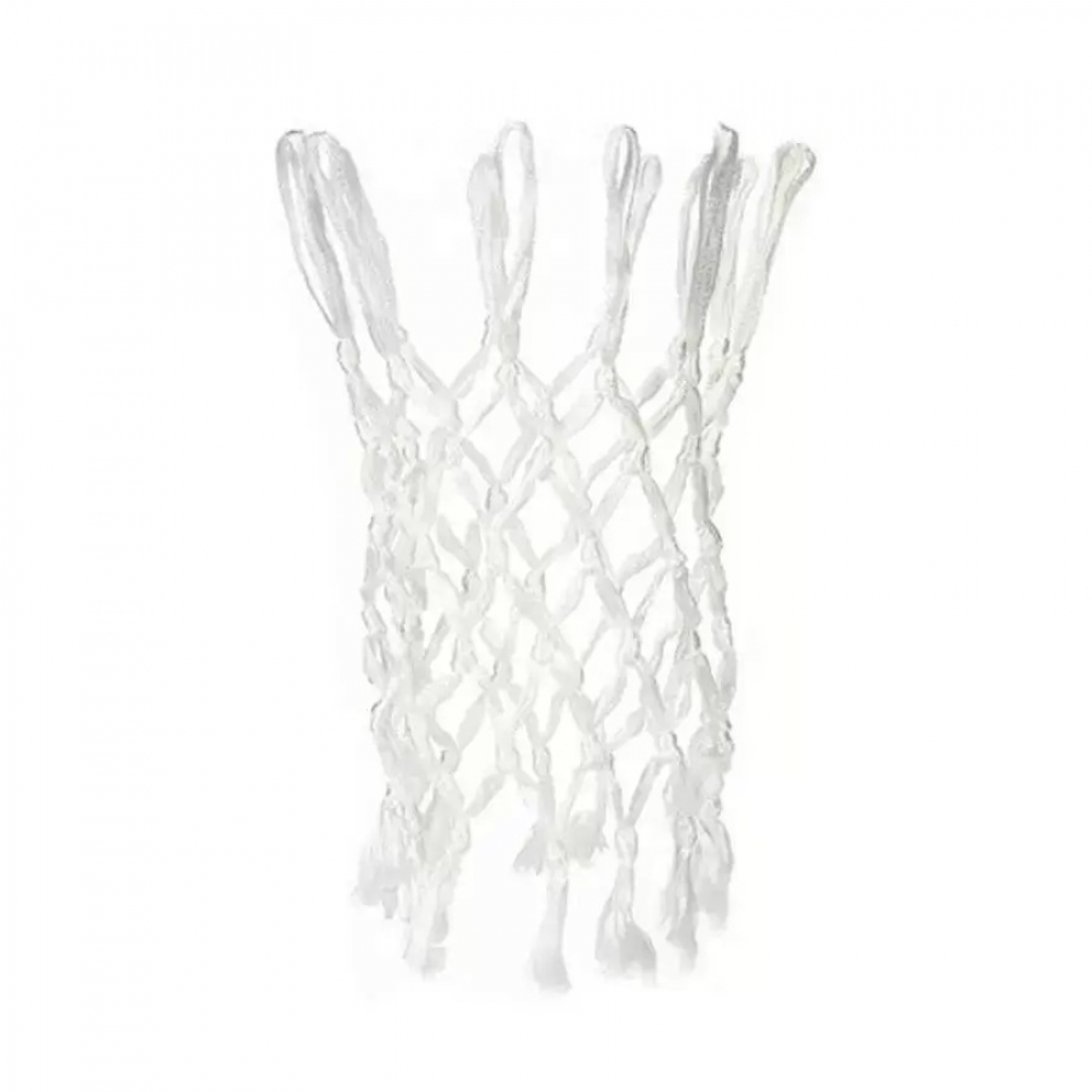 Rede de Basquete Gismar Fio Triplo de 4mm Chuá Seda - Branco/Branco