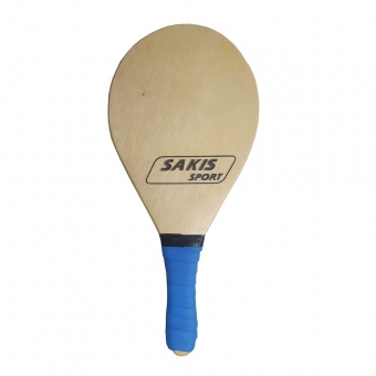 Kit de Frescobol Sakis Verniz com Bola